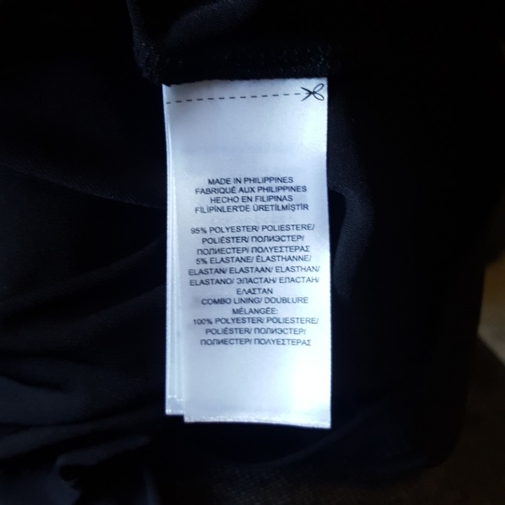 Chaps Black  Dress - Picture 7 of 7